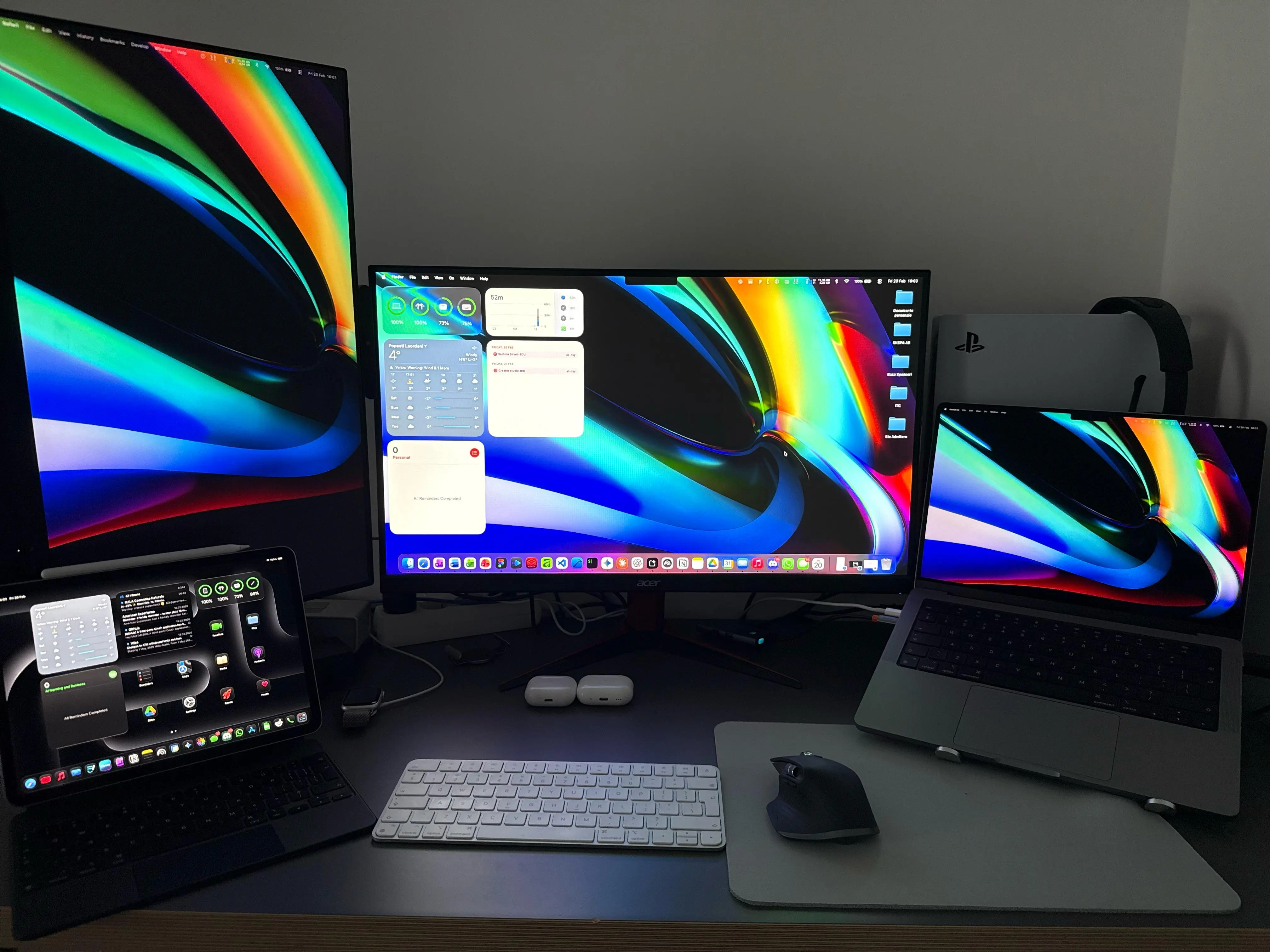 My workspace setup
